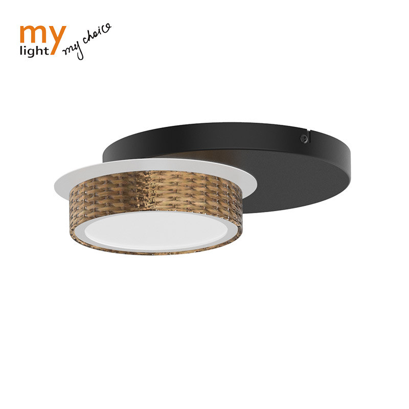 Black Ceiling Spot Light Series In Metal/Rattan,Ceiling Lights Led Design For Bedroom,Living Room|Mylight-China