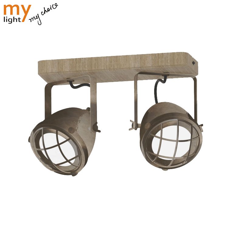 Wood Grain Base Surface Moving Adjustable Spot Light Series With Gu10 Socket |mylight-china