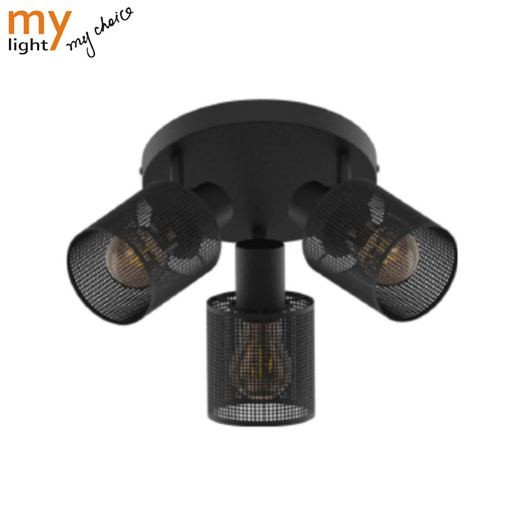 Indoor Lighting Led Ceiling Spotlights Black Series With E27 Socket