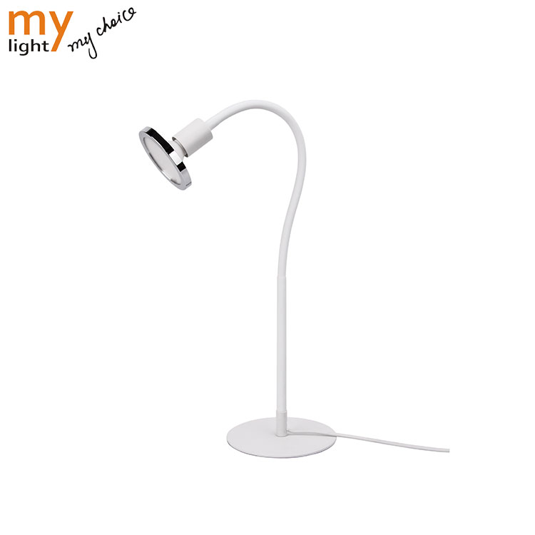 Simple LED Table Lamp Hoses Covered With Rubber Series For Study, Bedside, Hotel Decorative