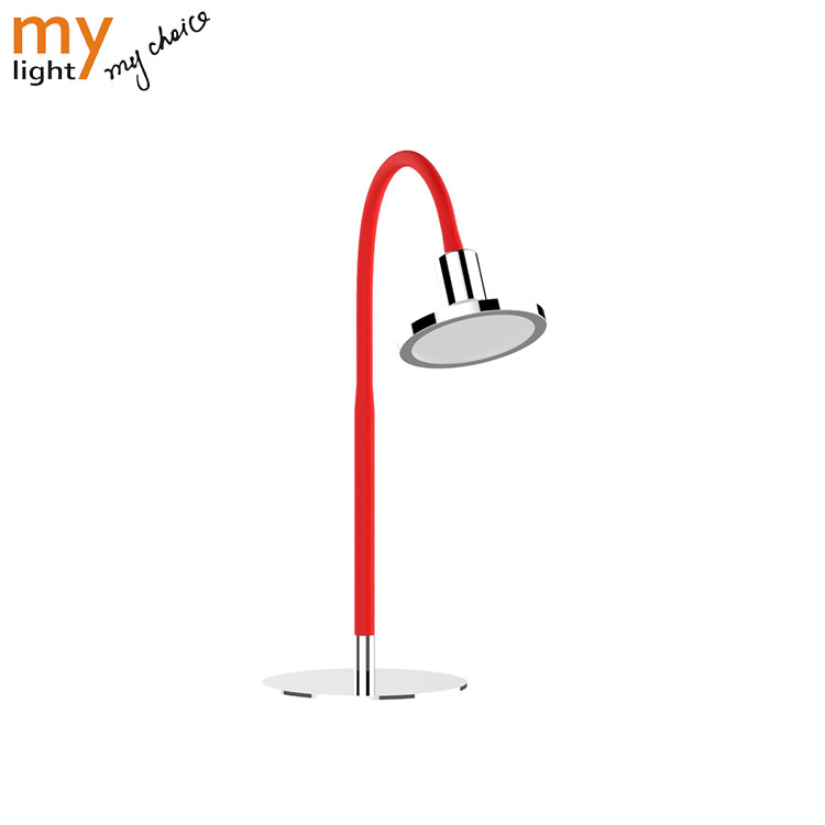 Simple LED Table Lamp Hoses Covered With Rubber Series For Study, Bedside, Hotel Decorative