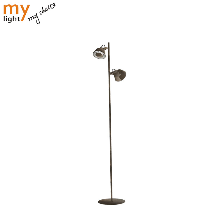 Modern Bedroom Reading Adjustable Led Corner Floor Lamp Spotlight With Backlighting GU10 Bulb