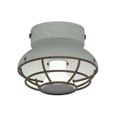 Decorative Ceiling /wall lamp with GU10 3W 3000K in Cement and Rusty